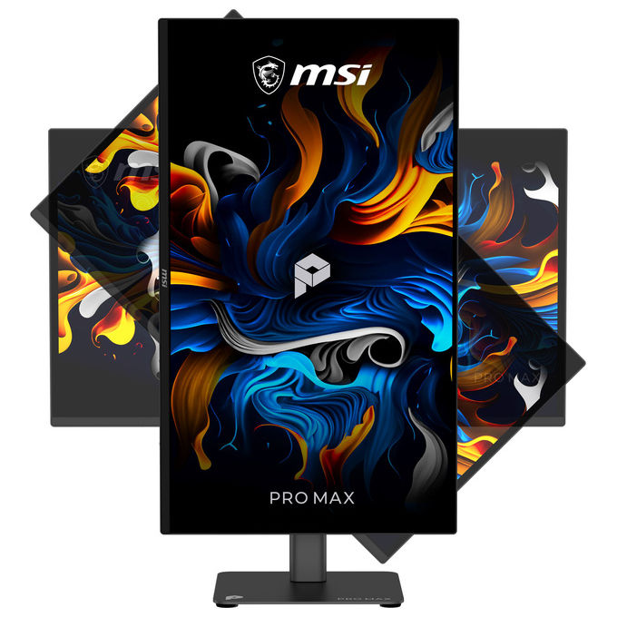 MSI PRO MAX 271UPX12G Monitor 4K UHD 120Hz QD-OLED Delta E ? 2 DarkArmor Film colore Nero