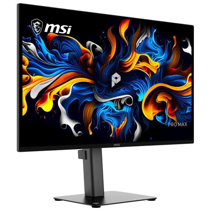 MSI PRO MAX 271UPX12G Monitor 4K UHD 120Hz QD-OLED Delta E ? 2 DarkArmor Film colore Nero