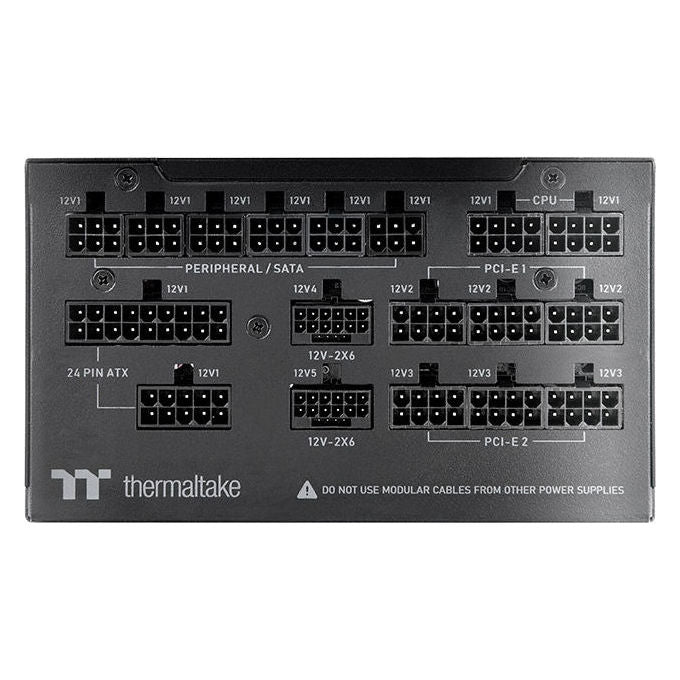 Thermaltake PS-TPD-1650FNFATE-1 Toughpower TF3 Alimentatore per Computer 1650 W 80 PLUS Titanium Completamente Modulare ATX 24-pin colore Nero