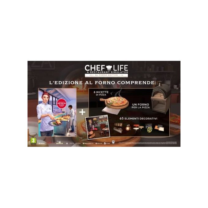 Nacon Videogioco Chef Life Deluxe Edition per PlayStation 4