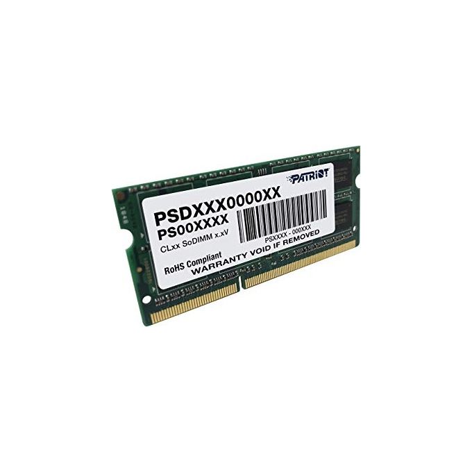 Patriot Sodimm Ddriii 4gb 1333mhz per Notebook
