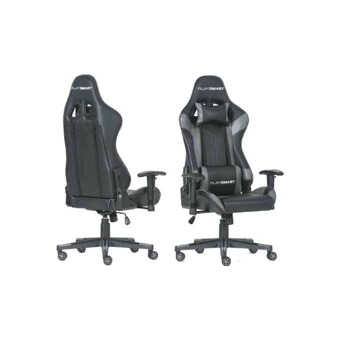 PLAY SMART Sedia Gaming Ergonomica Con Comfort Ottimale e Design Accattivante Per Sessioni Di Gioco Prolungate
