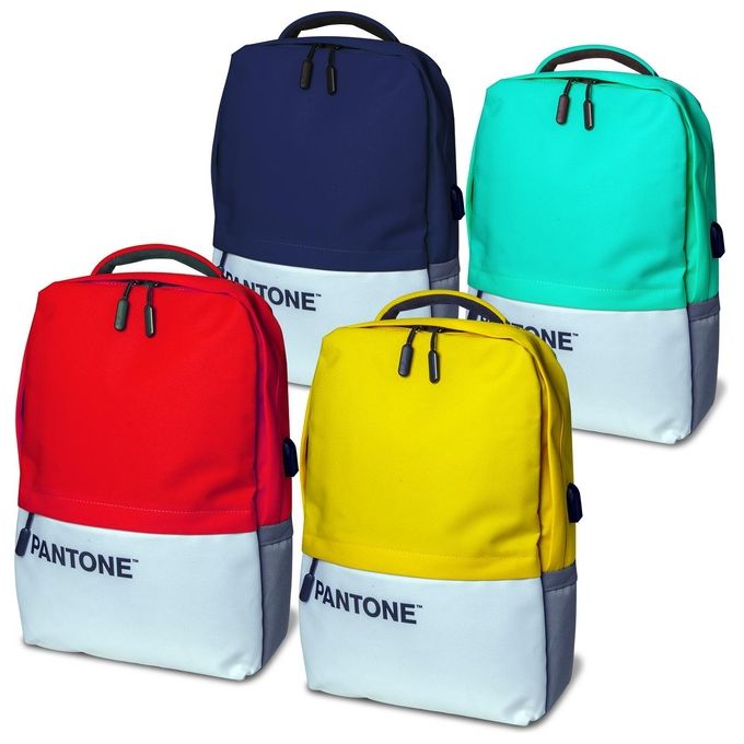 Pantone Zaino per Notebook 15.6'' con Porta Usb Navy