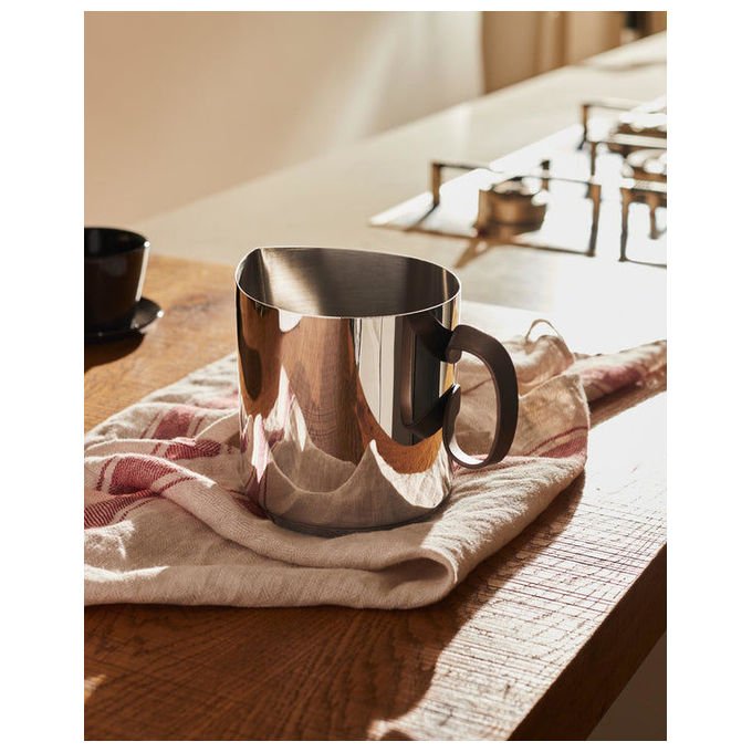Alessi PU302 Bollilatte Edo in Acciaio Inossidabile 130 cl Induzione Compatibile colore Acciaio