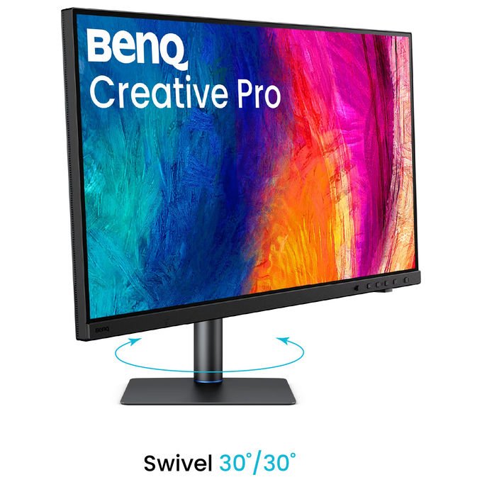 BenQ PV3250U Creative Pro Monitor 32'' 4K 99% DCI-P3 HDR600 Delta E =1 colore Nero