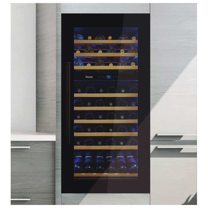 PANDO PVM124-65 CRL Cantina Pando 124 L 65 cm Classe A colore Nero