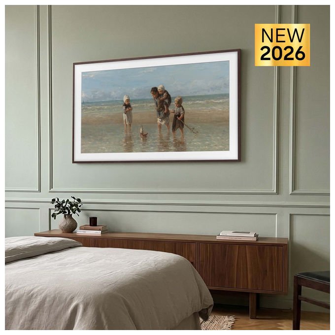 Samsung QE43LS03HEUXZT The Frame LS03HE Smart TV 43'' 4K QLED HDR10+ Quantum HDR Tizen Wi-Fi 6E Bluetooth 5.3 HDMI 3 USB 2 Nero