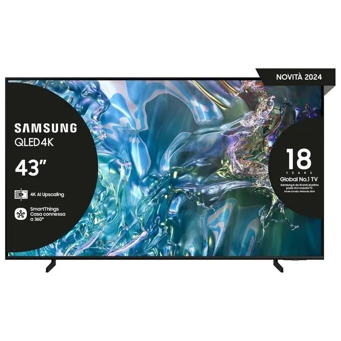 Samsung Q60D Tv QLED 4K 43'' Smart TV Titan Gray
