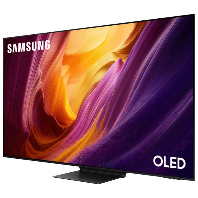 Samsung QE55S95HFTXZT OLED AI TV 55'' 4K UHD con Processore NQ4 AI Gen3 Motion Xcelerator 165Hz Dolby Atmos OLED HDR Pro colore Graphite Black