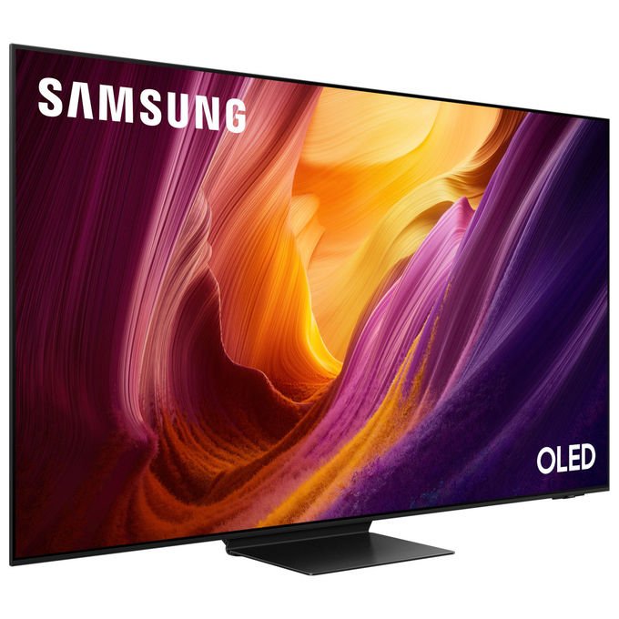 Samsung QE55S95HFTXZT OLED AI TV 55'' 4K UHD con Processore NQ4 AI Gen3 Motion Xcelerator 165Hz Dolby Atmos OLED HDR Pro colore Graphite Black