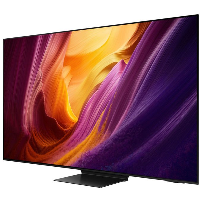 Samsung QE55S95HFTXZT OLED AI TV 55'' 4K UHD con Processore NQ4 AI Gen3 Motion Xcelerator 165Hz Dolby Atmos OLED HDR Pro colore Graphite Black