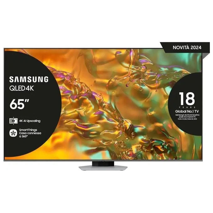 Samsung QE65Q80DA Tv QLed 65'' 4k Smart Sat Quantum Hdr10 4hdmi2 Usb