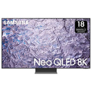 Samsung TV Neo QLED 8K 85 pollici QE85QN800CTXZT Smart TV Wi-Fi  Mini LED Processore Neural Quantum 8K Design minimal Dolby Atmos Titan Black 2023