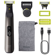 Philips QP6552-15 Regolabarba Batteria 20 lunghezze 0,4-10 mm colore Cromo