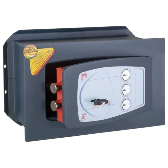 Technomax Gd-3 Cassaforte a Muro Chiave e Combinazione 21x34x20cm
