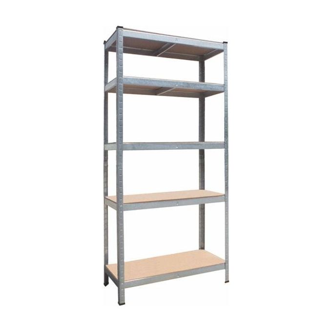 Alte Scaffale Kit 5 Ripiani Legno Portata 175kg a ripiano 90x40x180cm