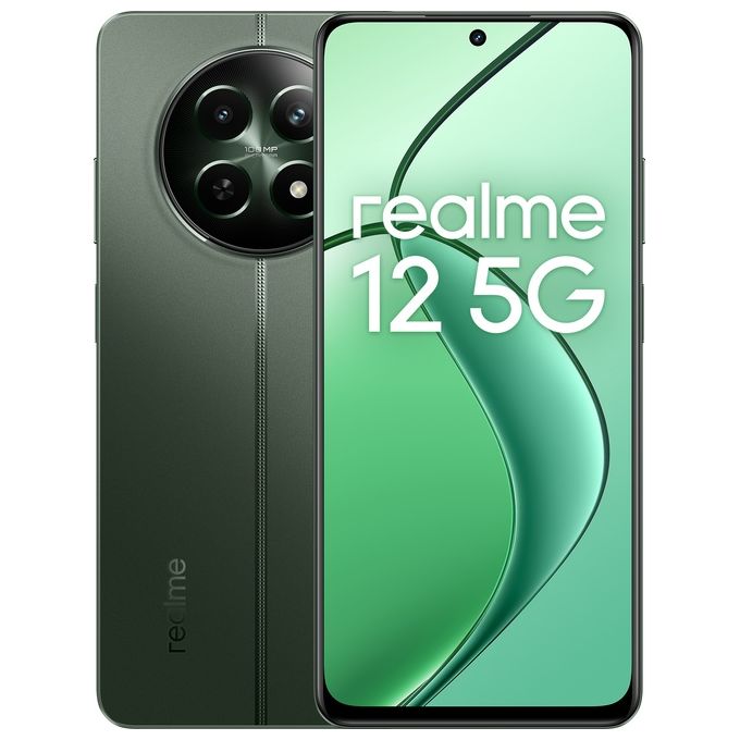 Realme 12 5G 8Gb 256Gb 6.72'' 120Hz Dual Sim Woodland Green Vodafone - Yeppon