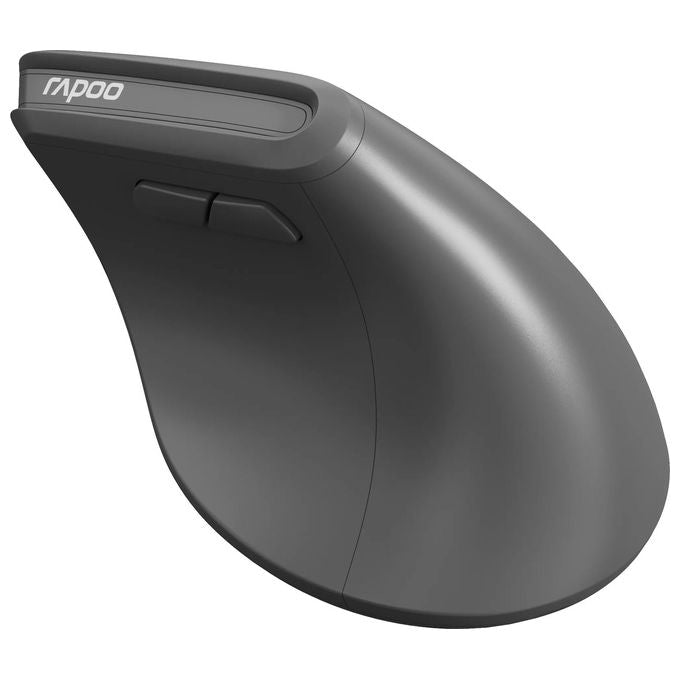 Rapoo EV310M Mouse Wireless Ergonomico 6 Tasti 2400 DPI Connessione Multimodale colore Nero