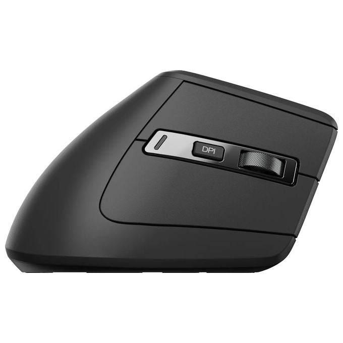 Rapoo EV310M Mouse Wireless Ergonomico 6 Tasti 2400 DPI Connessione Multimodale colore Nero