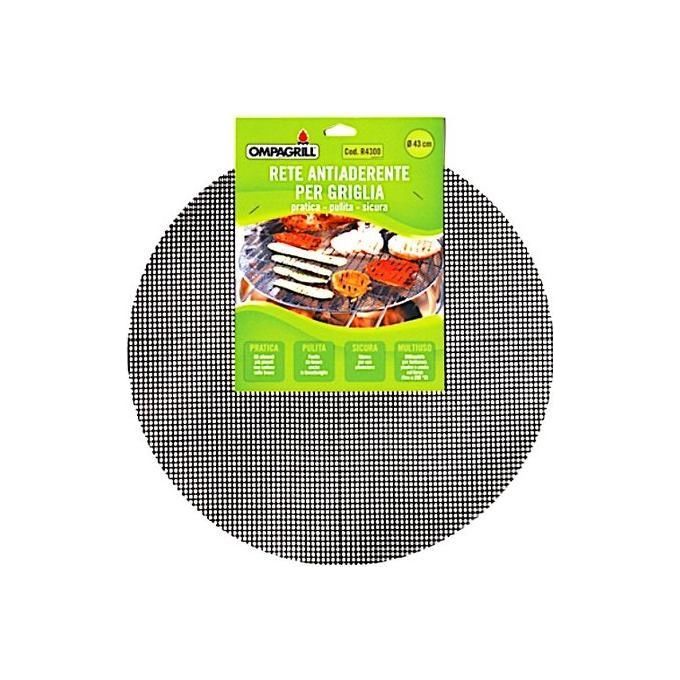 Ompagrill rete Antiaderente per Griglia o Piastra cm 43