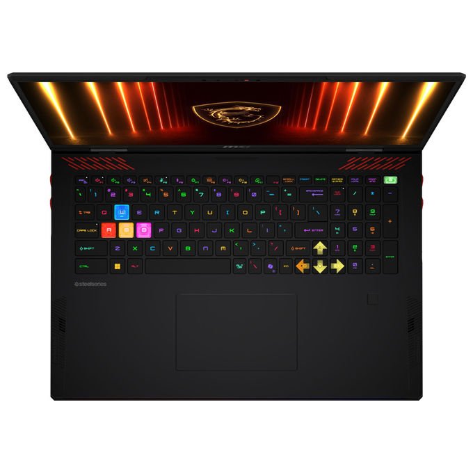 MSI RAIDER A18 HX A9WIG-290IT Raider Computer portatile 18'' Mini LED UHD+ 3840x2400 120 Hz Ryzen 9 9955HX3D RTX 5080 32 GB DDR5 1 TB SSD Wi-Fi 7 Windows 11 colore Nero