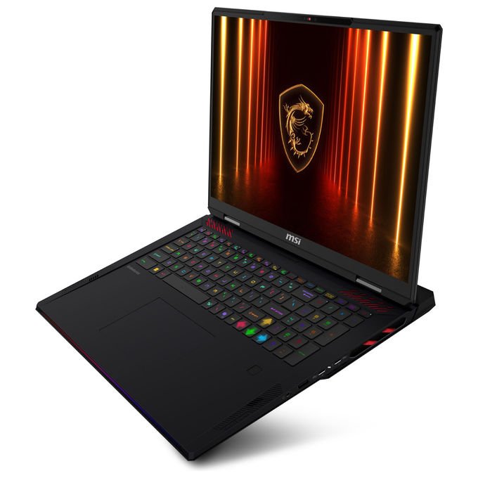 MSI RAIDER A18 HX A9WIG-290IT Raider Computer portatile 18'' Mini LED UHD+ 3840x2400 120 Hz Ryzen 9 9955HX3D RTX 5080 32 GB DDR5 1 TB SSD Wi-Fi 7 Windows 11 colore Nero