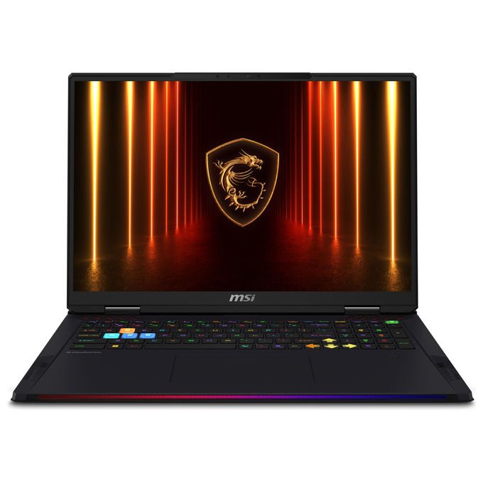 MSI RAIDER A18 HX A9WIG-290IT Raider Computer portatile 18'' Mini LED UHD+ 3840x2400 120 Hz Ryzen 9 9955HX3D RTX 5080 32 GB DDR5 1 TB SSD Wi-Fi 7 Windows 11 colore Nero