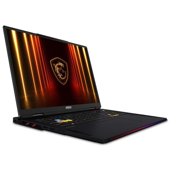 MSI RAIDER A18 HX A9WIG-290IT Raider Computer portatile 18'' Mini LED UHD+ 3840x2400 120 Hz Ryzen 9 9955HX3D RTX 5080 32 GB DDR5 1 TB SSD Wi-Fi 7 Windows 11 colore Nero