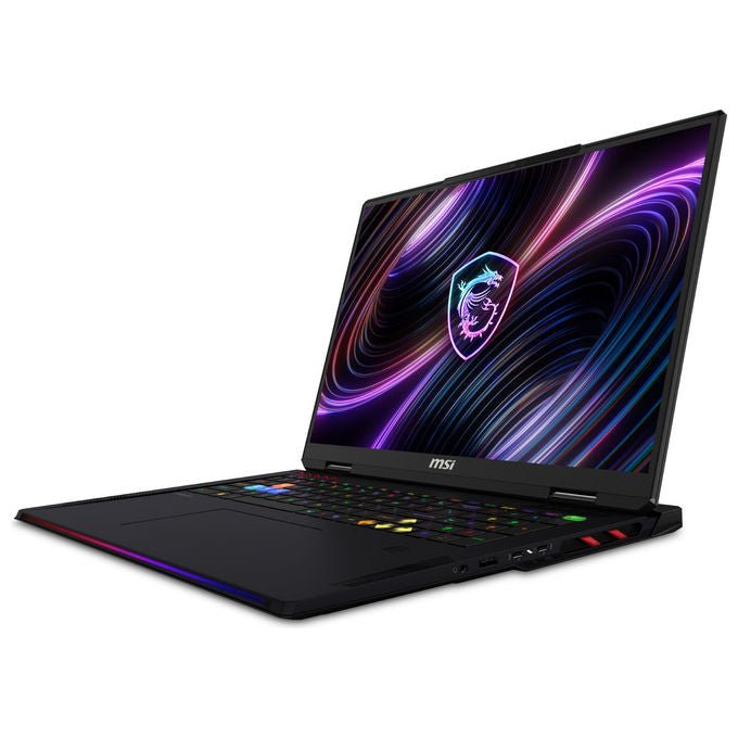 MSI RAIDER 18 MAX HX A2WI-1081IT Raider 18 MAX HX Computer portatile 18'' 3840x2400 Mini LED Intel Core Ultra 9 290HX Plus 32 GB DDR5 2 TB SSD NVIDIA GeForce RTX 5080 Wi-Fi 7 Thunderbolt 5 Windows 11 Home colore Nero