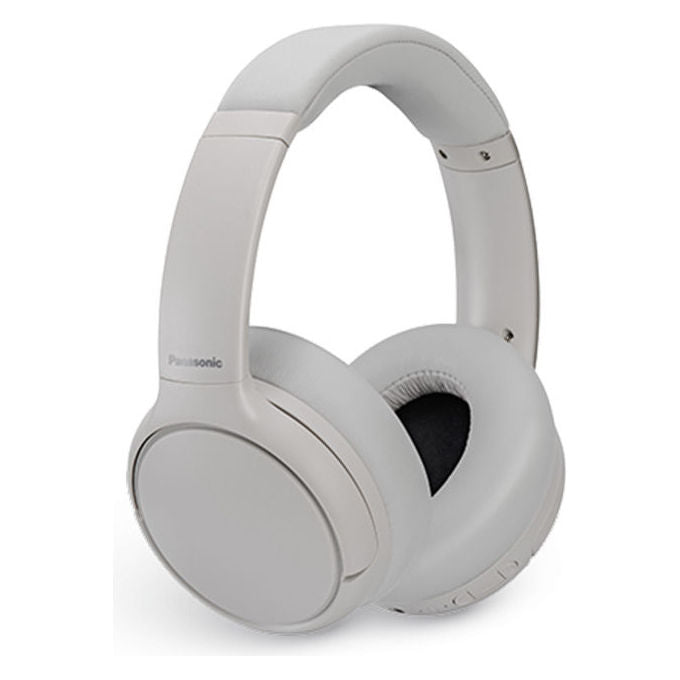 Panasonic RB-M600BE-C Auricolare A Padiglione Con Cavo e Senza Cavo Bluetooth 5.3 Cancellazione Rumore Ibrida 65 h Autonomia colore Beige