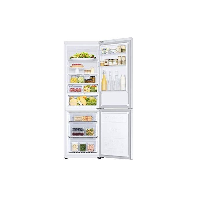 Samsung RB34T673EWW Frigorifero Combinato Capacita' 355 Litri Classe energetica E (A++) No Frost Premium Power Cool 185,3 cm Bianco Snow White