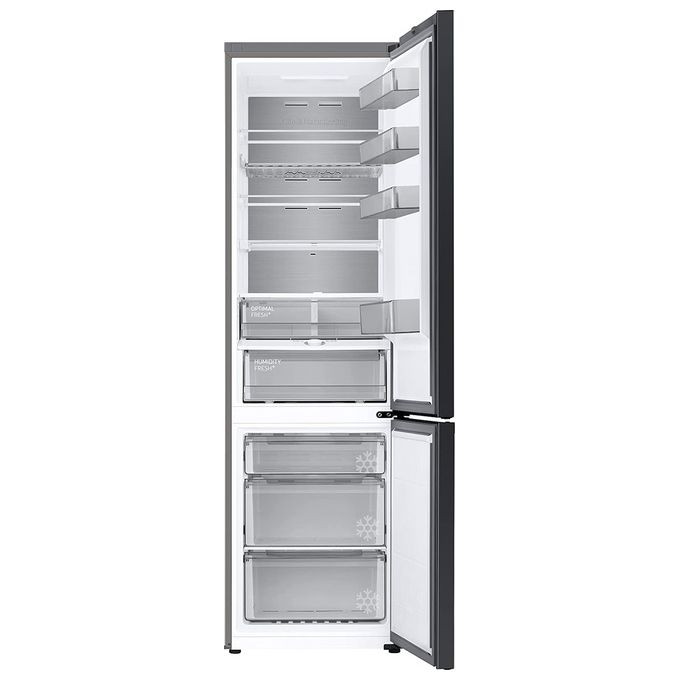 Samsung RB38A7B6AB1 Bespoke Frigorifero Combinato Capacita' 390 Litri Classe energetica A No Frost Premium Twin Cooling Plus 203 cm Nero Black Matte