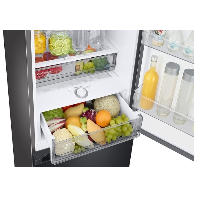 Samsung RB38A7B6AB1 Bespoke Frigorifero Combinato Capacita' 390 Litri Classe energetica A No Frost Premium Twin Cooling Plus 203 cm Nero Black Matte