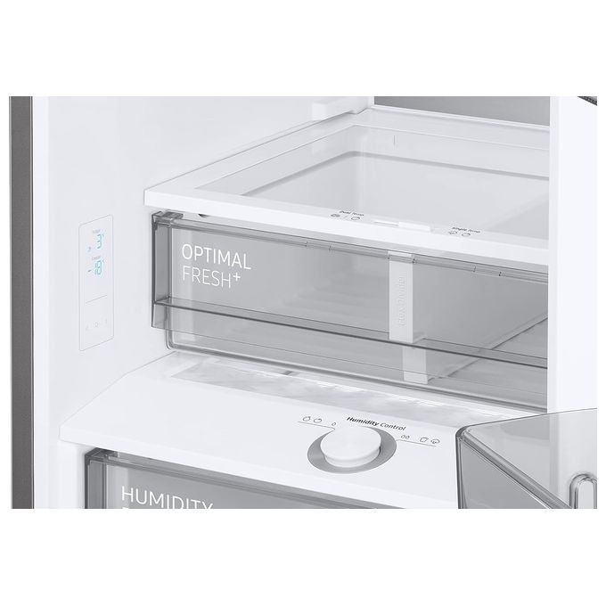 Samsung RB38A7B6AB1 Bespoke Frigorifero Combinato Capacita' 390 Litri Classe energetica A No Frost Premium Twin Cooling Plus 203 cm Nero Black Matte