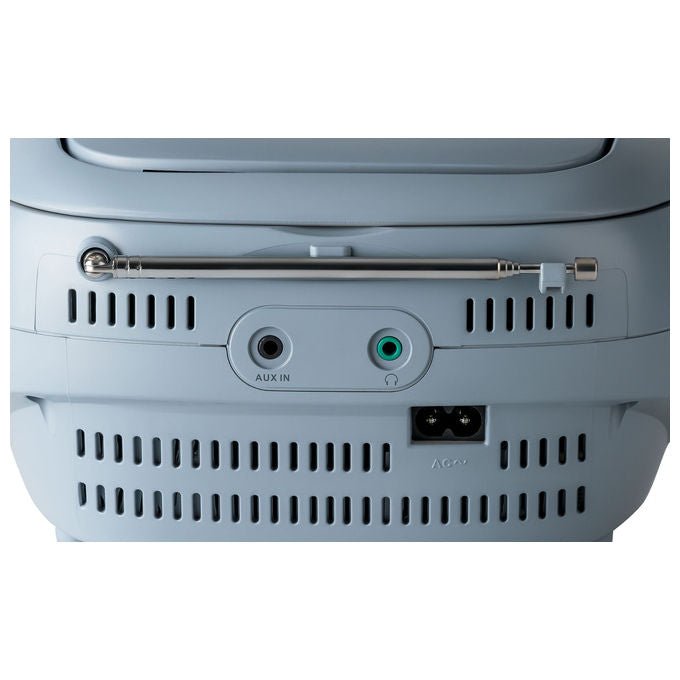 Reflexion RCR2260DAB Radio Lettore CD DAB+ FM 24 W Lettore Cassette Display LCD Blu Bianco