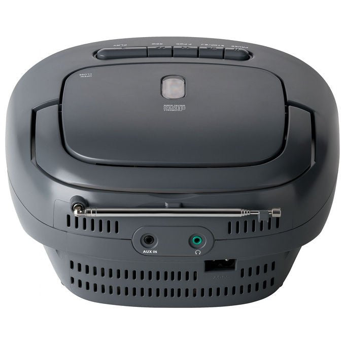 Reflexion RCR2260W-GR Radio Portatile con Lettore CD e Cassetta FM AUX Potenza 20 W colore Bianco Grigio