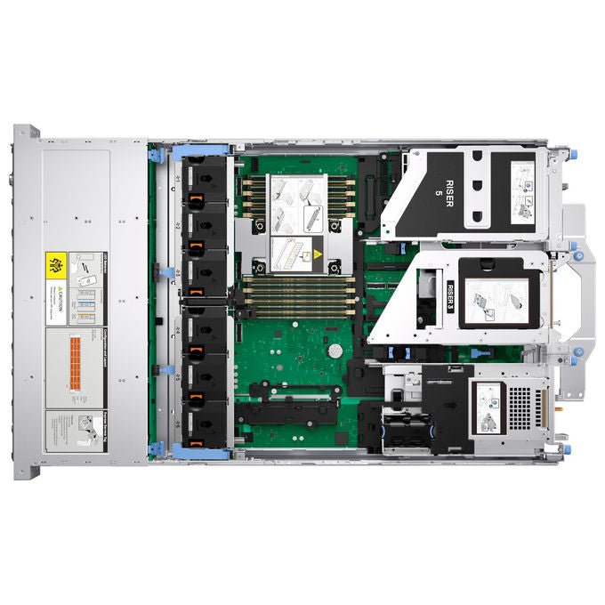 Dell RCYKN R570 Server 1,92 TB Armadio 2U Intel Xeon 6 6517P 3,2 GHz 32 GB DDR5-SDRAM colore Nero