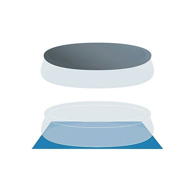 Intex 26166NP Easy Set Piscina Fuori Terra Gonfiabile Rotonda 457x107 cm 12430 L Pompa Filtro 3785 L-h Scaletta colore Blu