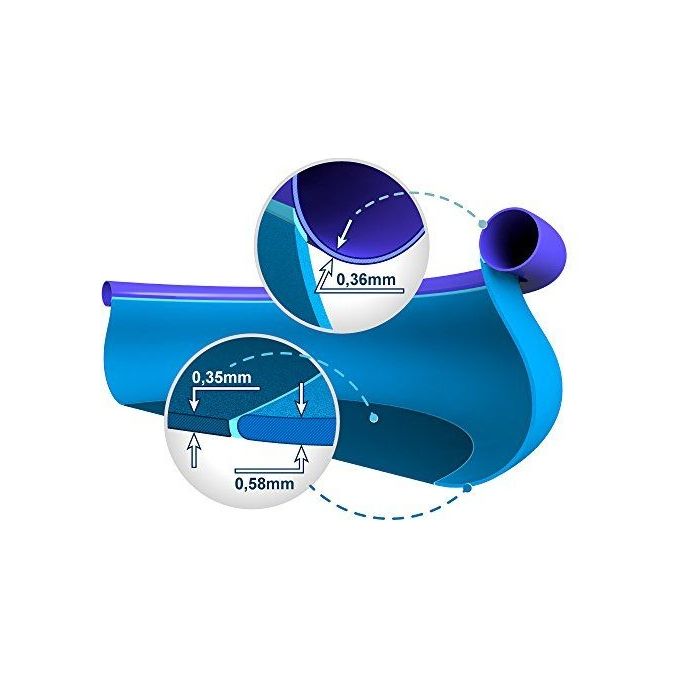 Intex 26166NP Easy Set Piscina Fuori Terra Gonfiabile Rotonda 457x107 cm 12430 L Pompa Filtro 3785 L-h Scaletta colore Blu