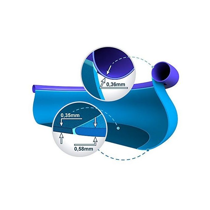 Intex 26166NP Easy Set Piscina Fuori Terra Gonfiabile Rotonda 457x107 cm 12430 L Pompa Filtro 3785 L-h Scaletta colore Blu