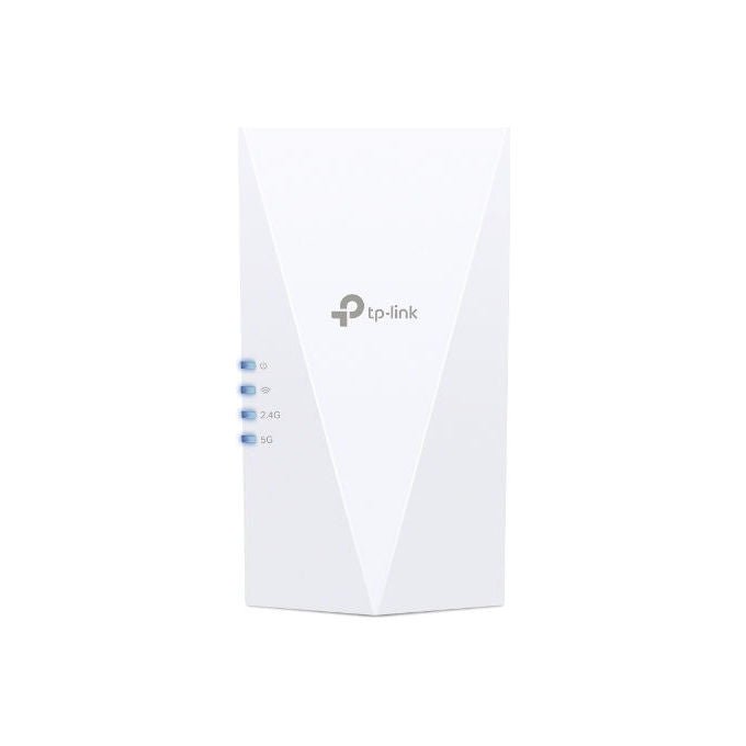 TP-Link RE1500X(DE) Ripetitore di rete Wi-Fi 6 Dual-band Gigabit Ethernet Antenna esterna velocita' fino a 1500 Mbit-s colore Bianco