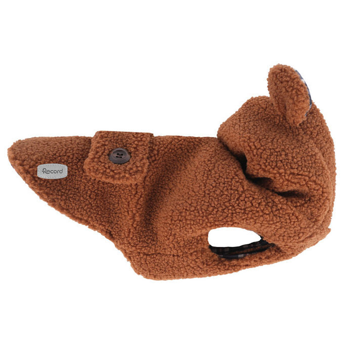 Record Cappottino per cani Ted XS - Lunghezza dorso 30 cm Marrone
