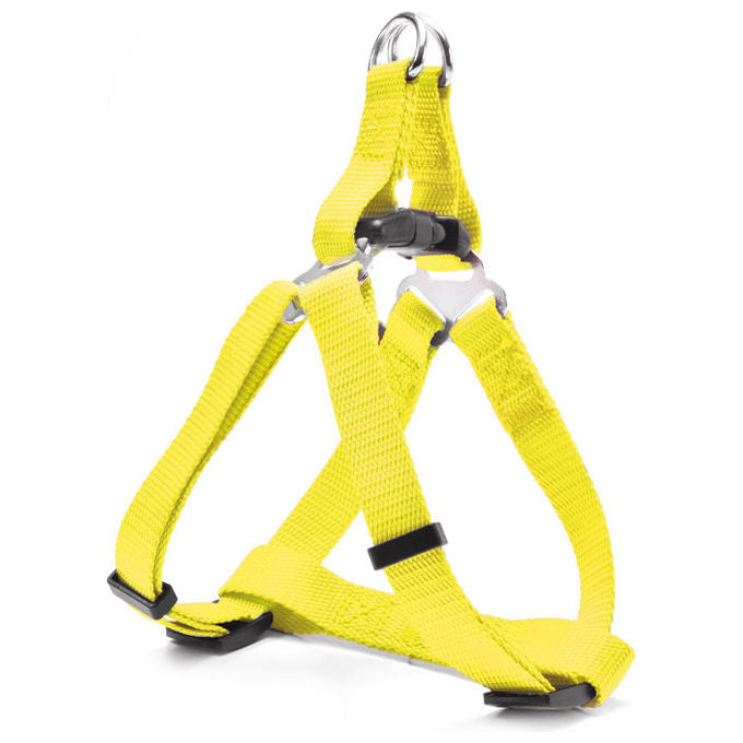 Record Pettorina per cani X-Style con fibbia a farfalla in metallo L - Circonferenza 41-66 cm Giallo