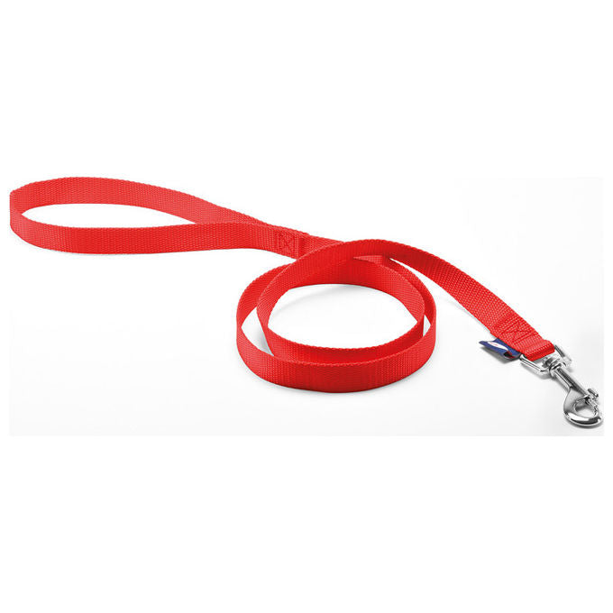 Record Guinzaglio per cani in nylon Basic XXS - 1 cm-Lunghezza 100 cm Rosso