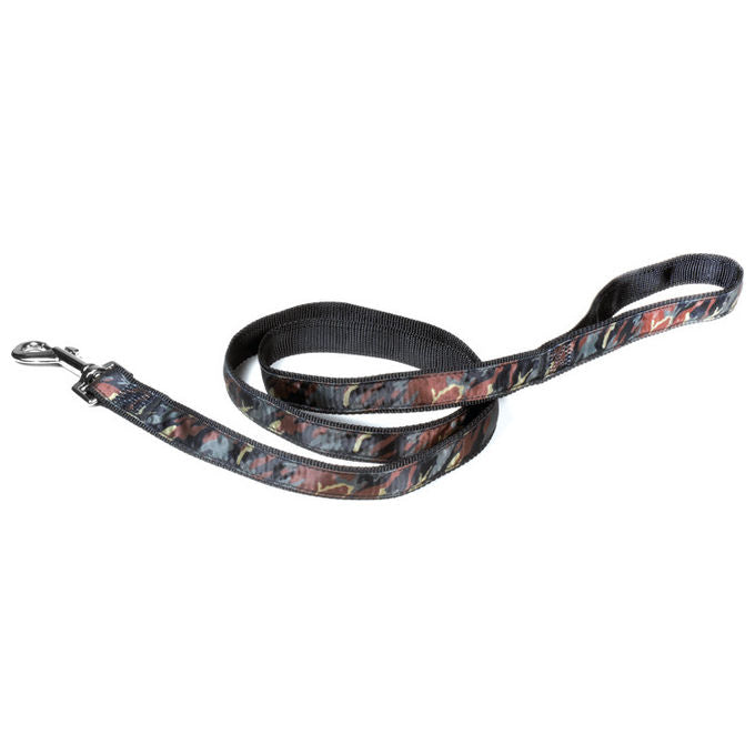 Record Guinzaglio per cani in Nylon linea Camouflage L - 2,5 cm-Lunghezza 120 cm Camouflage