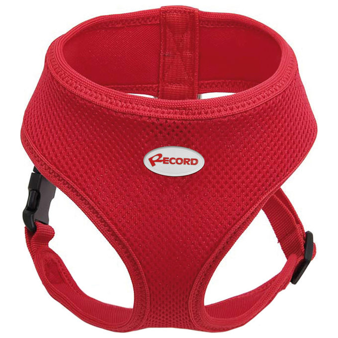 Record Pettorina per cani Fast Dog M - Circonferenza 33-38 cm Rosso