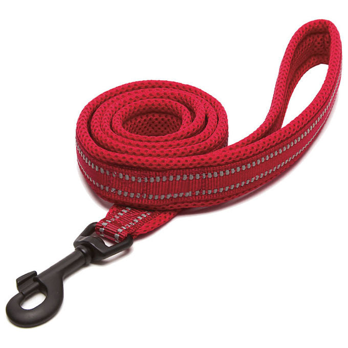 Record Guinzaglio per cani Atlante S - 1,5 cm-Lunghezza 110 cm Rosso
