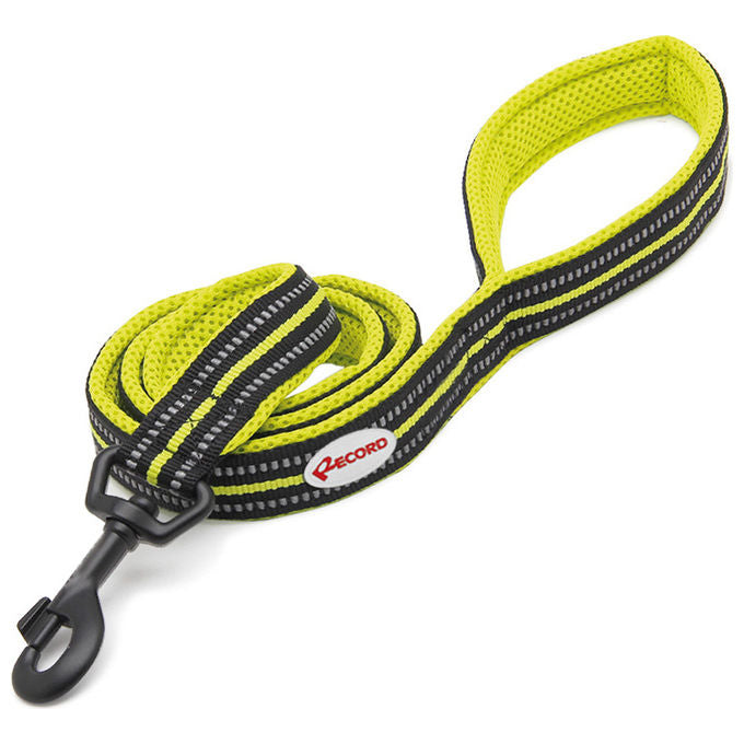 Record Guinzaglio per cani Atlante M - 2 cm-Lunghezza 110 cm Giallo