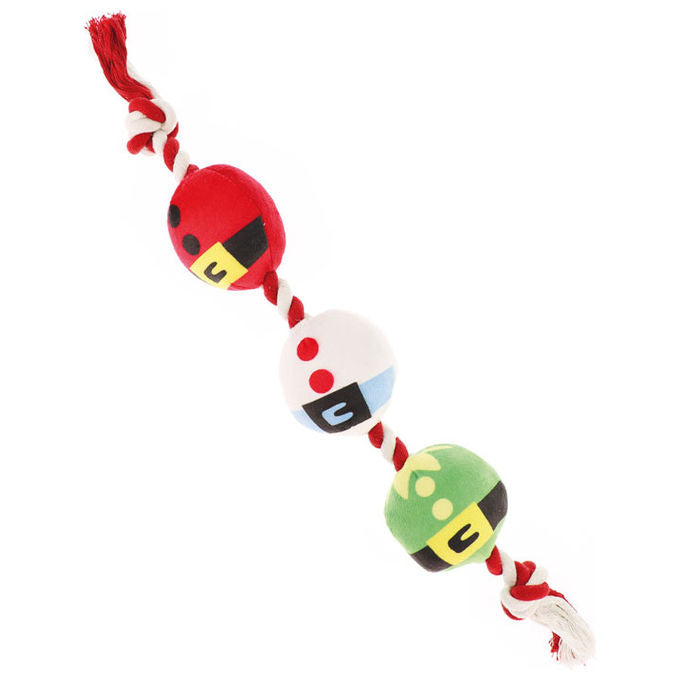 Record Gioco natalizio per cani peluche Trecce Natalizie 55 cm