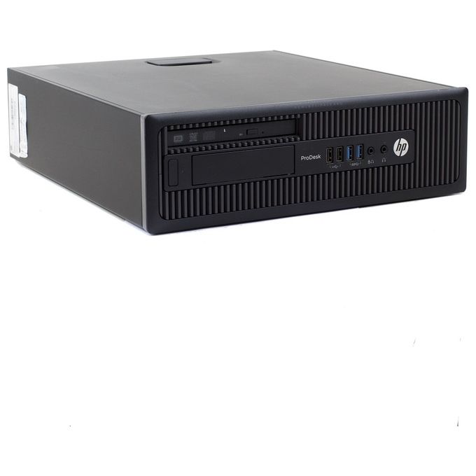 Refoo hp prodesk 600 g1 sff i5-4570 8gb ssd 256gb dvdrw windows 10 professional update garanzia 12 mesi completo di kit tastiera e mouse